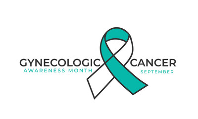 Gynecologic Cancer Awareness Month. background, banner, card, poster, template. Vector illustration.