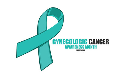 Gynecologic Cancer Awareness Month. background, banner, card, poster, template. Vector illustration.