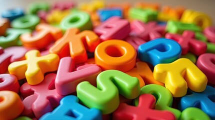 Colorful Alphabet Collection helping to teach children