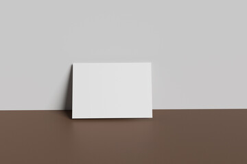 Blank Elegant Certificate Mockup