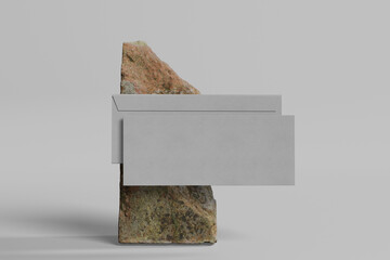 envelope display mockup