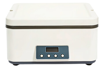 Fototapeta premium Laboratory thermostatic water bath with digital control panel isolated with transparent background