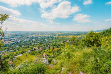 Turul Monument in Tatabanya, Hungary near Szelim-barlang cave