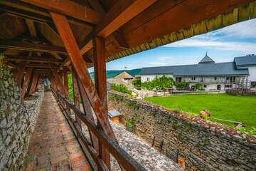 Fortress  Sumeg or Sümeg castle in Hungary near balaton lake in Sumeg