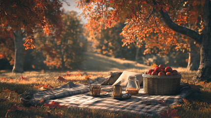 picnic in the forest