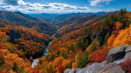 autumn in the mountains