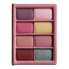 Fototapeta premium Colorful Eyeshadow Palette with Various Shades for Makeup Application