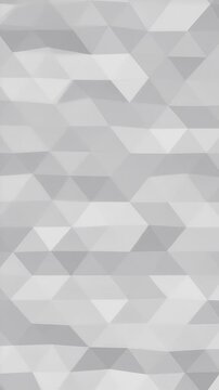 Abstract Background of Gray and White Triangle Geometric Pattern