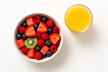 strawberries in a bowl
