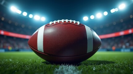 American "Game Night Glory: Football on the Field"  image