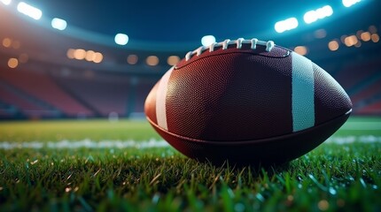 American "Game Night Glory: Football on the Field"  image