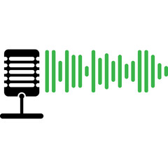 Podcast Sound Audio Wave