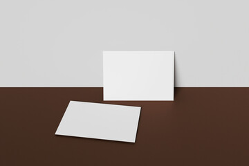 Blank Elegant Certificate Mockup Design