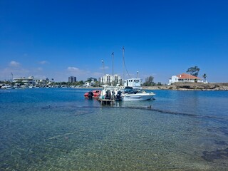 view of the port of Famagusta