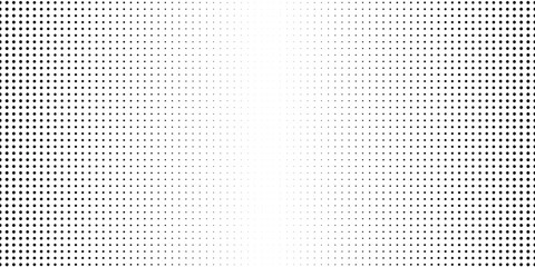 Dotted gradient halftone background. Horizontal seamless dots pattern in pop art style. Abstract modern stylish texture. modern dot background