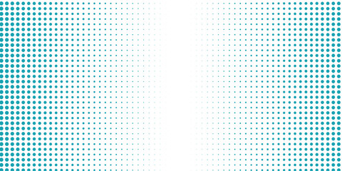 Transparent Vector Gradient Blue Color Halftone Background Staggered  dots modern