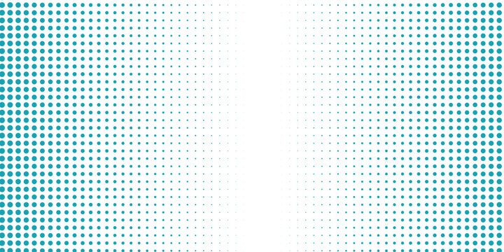 Transparent Vector Gradient Blue Color Halftone Background Staggered  dots modern
