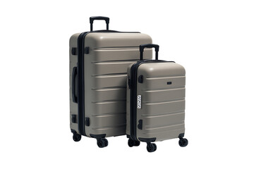 Stylish luggage set ready for your next adventure!