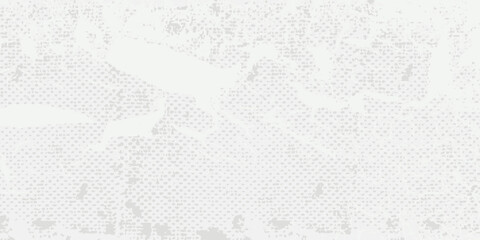 White old concrete wall grunge texture - wide banner format background with copy space for text. Grunge gray texture of chips, cracks, scratches, Soft  modern arts