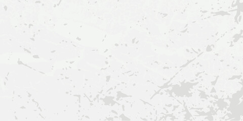 White old concrete wall grunge texture - wide banner format background with copy space for text. Grunge gray texture of chips, cracks, scratches, Soft  modern arts