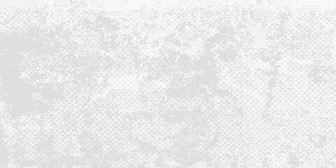 White old concrete wall grunge texture - wide banner format background with copy space for text. Grunge gray texture of chips, cracks, scratches, Soft  modern arts