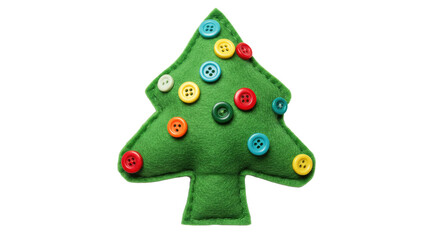 Festive Felt Christmas Tree Decoration.
