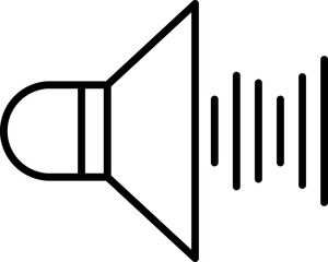 Audio and Video Line Icon