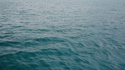 indian ocean surface form a boat
