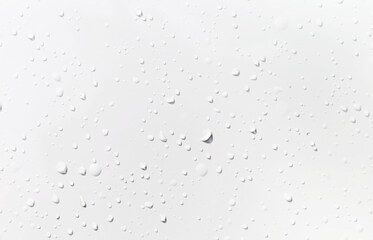Abstract Water drops on white background, water drops pattern background