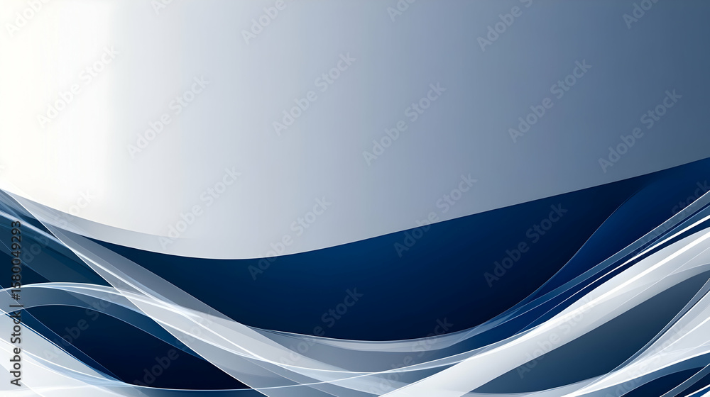 Aufkleber abstract flowing wavy lines. colorful dynamic wave. vector design element for concept of music, part