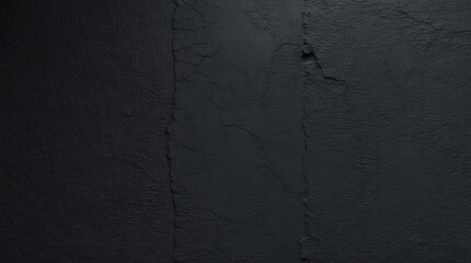 Black concrete wall texture. Dark, rough and abstract. Background for various designs.