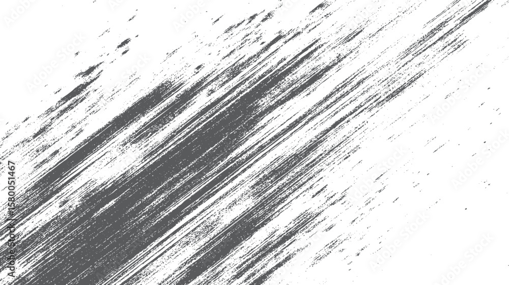 Poster dynamic diagonal grunge brush stroke texture. abstract ink scratch pattern with bold lines. modern m