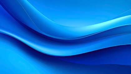 Fototapeta premium Abstract Blue Wave Background