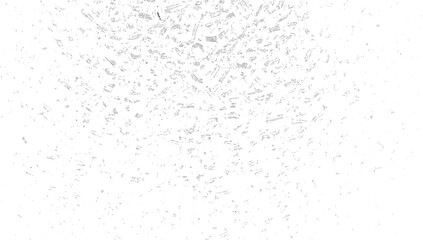 Obraz premium Top faded glitch texture abstract background. Grunge distortion pattern with scattered lines. High contrast minimal surface for modern design.