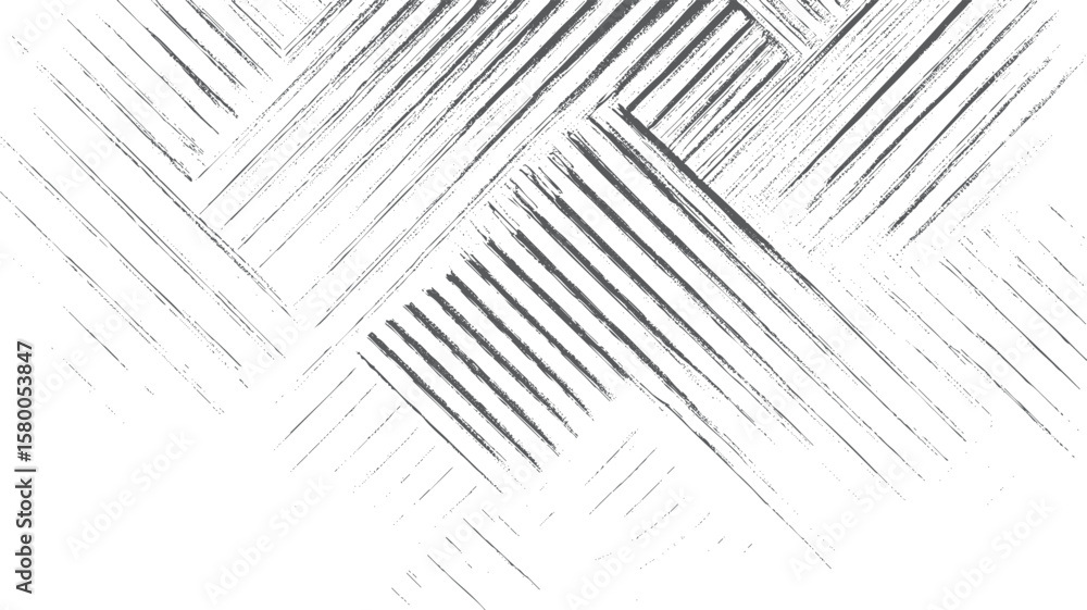 Aufkleber diagonal stripe grunge pattern background. abstract scratch line texture with rough ink sketch desig