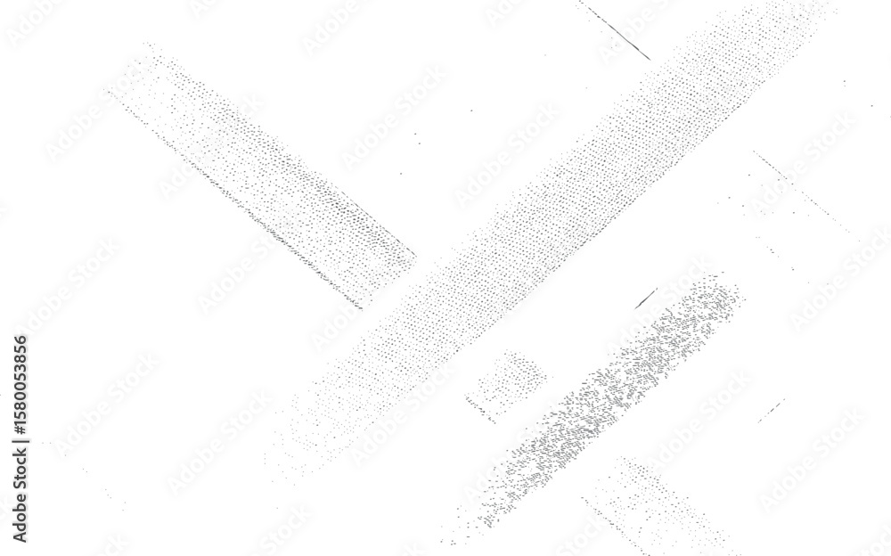 Poster diagonal stripe overlay with halftone noise. abstract rough texture with bold smudged strokes. grung