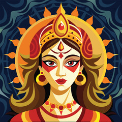 hindu god cartoon illustration