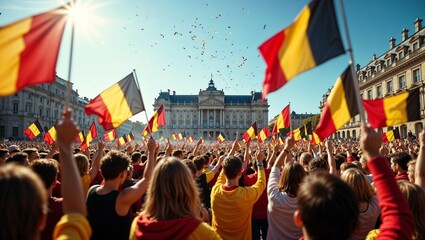 Belgium's Spirit: A Photorealistic Celebration of National Day