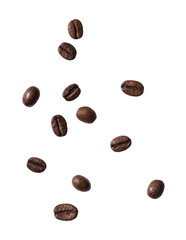 コーヒー豆の切り抜き