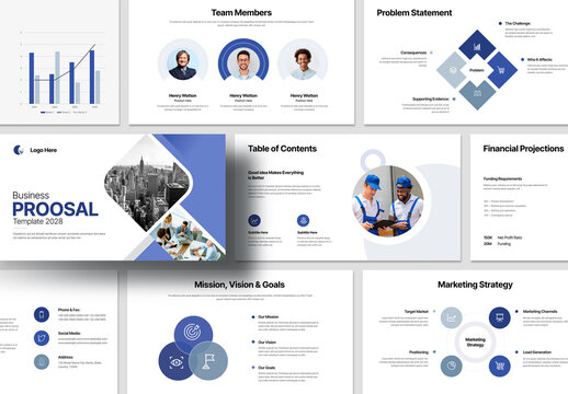 Business Proposal Presentation Template