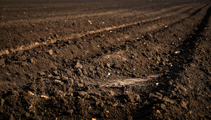 Plowed field agriculture farming soil ground dirt
