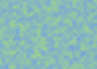 Softly blended blue and green abstract textured background