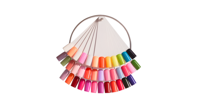 Tips Bright Acrylic Shade Range, Chart Colorful Manicure Inspiration, Swatches Vibrant Nail Color Guide, Chart Colorful Manicure Inspiration, Tips Bright Acrylic Shade Range 