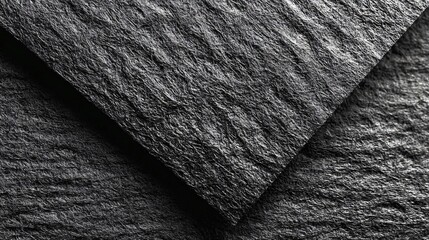 Close-Up View, Dark Tones, Organic Patterns, Minimalist Design, Natural Material