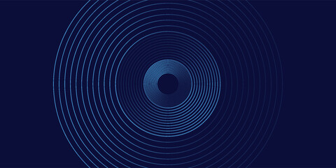 Blue abstract background. Geometric lines pattern. Modern shiny blue gradient lines. Futuristic technology graphic design. Suit for business, cover, header, wallpaper, corporate, website, flyer