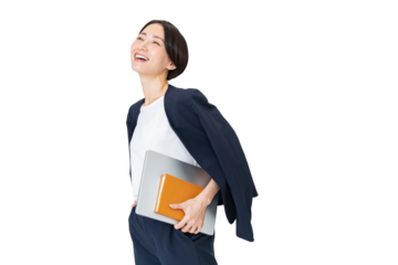 ビジネスウーマン・背景透過