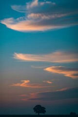 sunset over the ocean