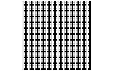 black and white checkered pattern