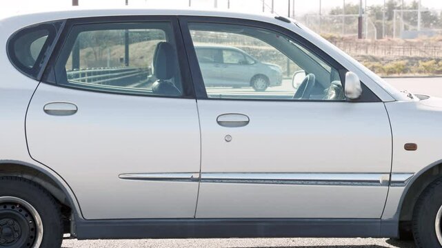 Retro Compact Car with a Cool Design from the Late 20th Century  |  Japan