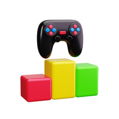 leaderboard 3d render icons